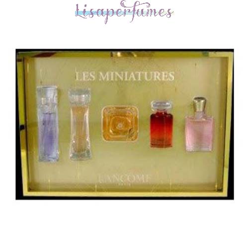 Lancome Les Miniatures Women Perfume 5 Piece Mini Set  